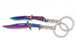 Keyring rainbow knife, Albainox