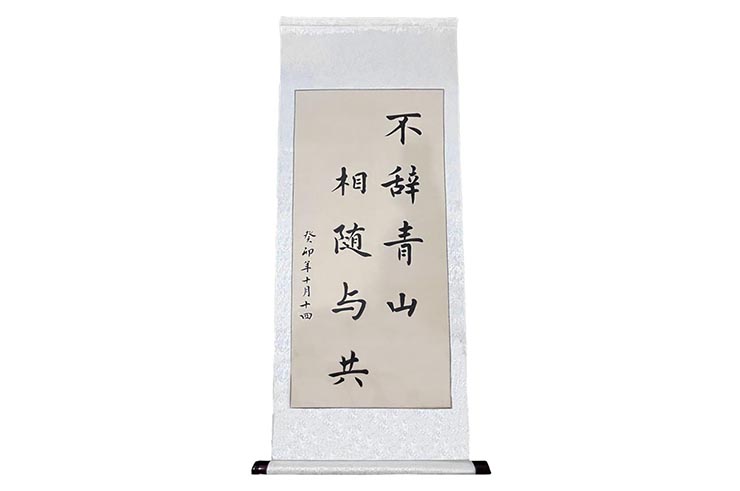 Chinese Calligraphy Decoration, Small Model (40x140cm)