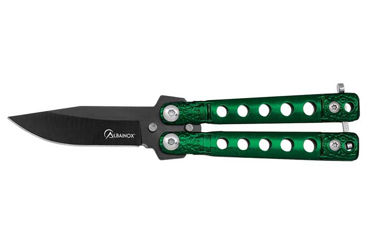 Butterfly knife, Lagoon - Stainless steel, Albainox