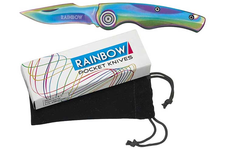 Folding knife, Mirage - Rainbow, Albainox