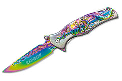 Pocket Knife, Fury- Rainbow, Albainox