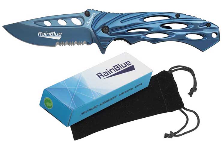 Pocket knife, Kraken - RainBlue, Albainox