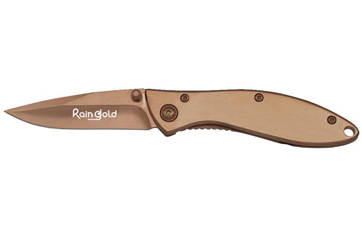 Gold tactical knife - RainGold, Albainox