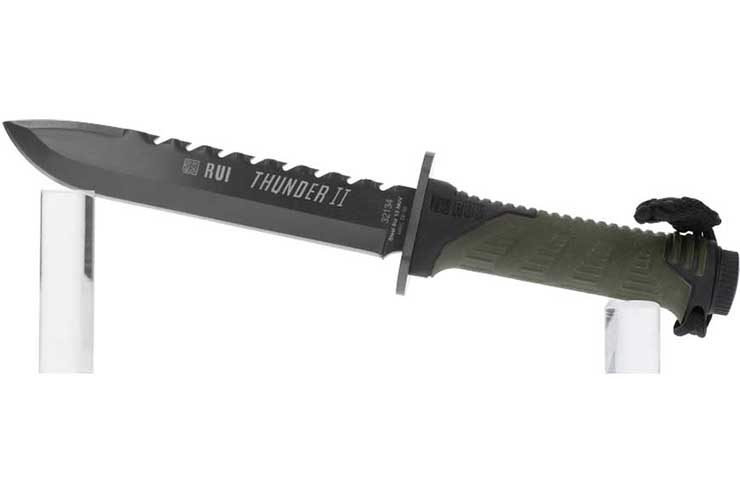 Hunting knife, with survival kit - Thunder II, K25