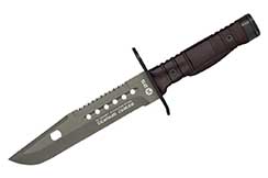 Tactical knife, with sharpening kit - Bayonet, K25