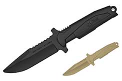 Cuchillo táctico 24 cm - Goma, K25