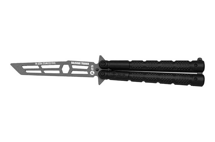 Dummy butterfly knife, Training - Stainless steel, K25