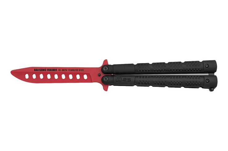 Dummy butterfly knife, Training - Stainless steel, K25